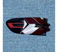 Feu Arrière Boîtier Compatible Avec BMW Pour X5 2023 Cache-feux Arrière En Verre Transparent Coque Feu Arrière Capuchon Lentille Masque Feu Arrière(Outside Left)