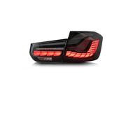 Feu Arrière Compatible Avec BMW 3 F30 F35 F80 2012 2013 2014 2015 2016 2017 2018 Ensemble De Feux Arrière De Voiture Feux De Virage Arrière Antibrouillard Pour Berline(1SET SMOKED)