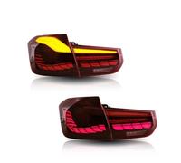 Feu arrière Compatible Avec BMW 318i 2013 2014 2015 2016 2017 2018 Clignotant Pour Dynamique Clignotant Installation Facile Feux Antibrouillard Feux Arrière Feux Assemblage(B Red 2PCs)