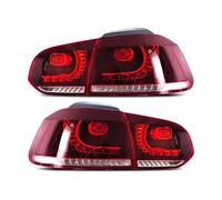 Feu Arrière Compatible Avec VW Pour Golf 6 Mk6 R20 2008-2013 1 Paire De Feux Arrière Voiture Clignotant À Scintillement D'eau Qui Coule