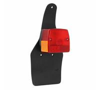 FEU Arriere Cyclo Adaptable Peugeot 103 SP, SPX, RCX-MBK 51S Rouge avec BAVETTE -SELECTION P2R- **
