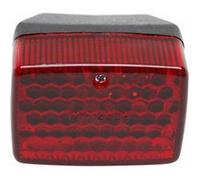 Feu arriere cyclo replay rc rouge-noir pour peugeot 103-mbk 51 ** n/a G