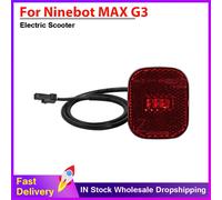 Feu arrière d'avertissement pour Ninebot MAX G3 F3 E3 ZT3 Pro, pièces de Scooter électrique, Signal de sécurité, accessoires de lampe de freinage 1PC