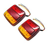 Feu arrière de caravane, camion-remorque Lemonbest 12V Feu arrière de feu arrière arrière Caravan 26 LED pour camion, remorque, camion, fourgon utilitaire (Pack of 2X)