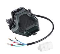 Feu Arrière de Feu Arrière de Moto en Plastique ABS Aramox, Indicateur LED de Clignotants de Frein de Feu Arrière, Adapté pour YZF R3 R25 Y15ZR MT07 FZ07 LC150