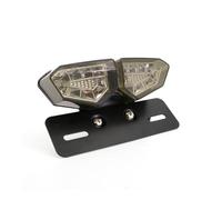 Feu Arrière De Frein À LED Universel Pour Moto Plaque D'immatriculation Pour Chopper Et Bobber Feux Stop(Color-01)