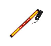 Feu arrière de Frein pour Moto, 1 pièce, 11-14 V CC, 32 LED, Clignotant Bicolore, feu Stop modifié