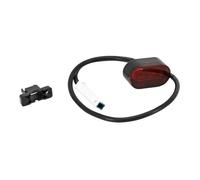 Feu arrière de garde-boue pour trottinette P2R Ninebot Max G30 - noir/rouge