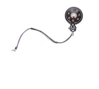 Feu Arrière De Moto 12 V, Feu De Freinage Arrière À LEd Petit Feu Arrière Rond Feu De Stop Arrière Pour Cafe Racer Bobber Chopper Feux Stop(Black)