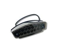 Feu arrière de moto Pour Ducati Pour Monster Indicateur De Plaque D'immatriculation Feu Stop Arrière Universel À LED(Smoke Lens)