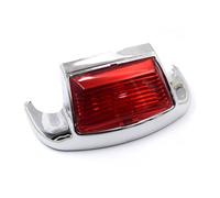 Feu Arrière de Moto pour FLHTCU pour Ultra pour Classic pour Electra pour Glide pour FLSTC Avant Arrière pour Fender Tip Light Lamp pour Edge Feu Stop Moto(Front Red)