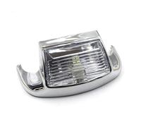 Feu Arrière de Moto pour FLHTCU pour Ultra pour Classic pour Electra pour Glide pour FLSTC Avant Arrière pour Fender Tip Light Lamp pour Edge Feu Stop Moto(Front Clear)