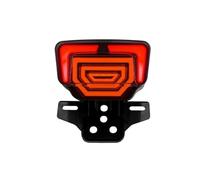 Feu Arrière De Moto pour TMX125/155 Feux Freinage Stroboscopiques Intégrés avec Fonction Respiration À Balayage Dynamique Remplacement Feux Arrière