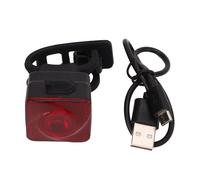 Feu arriere de velo 6 modes d'eclairage IPX5, etanche 80 lm, leger et resistant aux chutes, accessoires pour sac a dos de velo de route