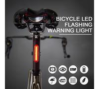 Feu Arrière De Vélo À Led Rechargeable, Signalisation De Sécurité, Lanterne Étanche, Feu Arrière De Bicyclette