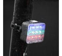 Feu Arrière De Vélo Avec Sangle, Rechargeable Par Usb, 7 Modes D'éclairage, Accessoires De Bicyclette