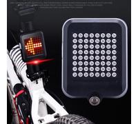 Feu Arrière De Vélo Étanche À 64 Led, Charge Usb, Pour Vtt, Signalisation De Direction, Voyant D'avertissement