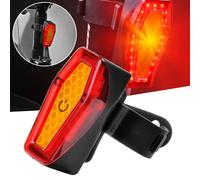 Feu Arrière De Vélo Étanche Avec Chargeur Usb, Lumière Led Brillante, Accessoires De Cyclisme Pratiques N66