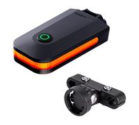 Feu arrière de vélo RAVEMEN CL01 Pro, feu arrière LED pour vélo, rechargeable par USB-C, allumage/extinction automatique, capteur de freinage, visibilité latérale, mise à jour de la fixation