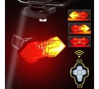 Feu Arrière De Vélo Rechargeable Avec Capteur Intelligent, Éclairage Arrière De Bicyclette, Lanterne D'accès Pour Le Cyclisme