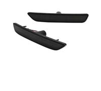 Feu arrière de voiture Pare-chocs Avant Et Arrière De Voiture, Feu De Position Latéral Blanc Pour Ford Pour Mustang, Base GT, Shelby GT500 Boss 302, 2010 - 2014(2xfront Black Amber)