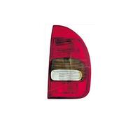 Feu arrière droit à monter sur le côté droit - Feu arrière rouge et blanc - Compatible avec Opel Corsa B 1993 1994 1995 1996 1997 1998 1999 2000 VT1005P