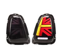 Feu arrière droit Compatible Avec Mini Pour Cooper R58 R59 2007-2014 Union Jack Style Frein Feux Signalisation De Recul Pièces D'assemblage De Feux Arrière De Voiture(Smoked Lens)