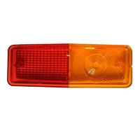 Feu arrière en verre de rechange pour phare arrière Schlepper E20 195 x 65 x 16 mm