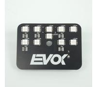Feu Arrière Evok Iron Led 12v Pour Scooter Piaggio 50 Vespa 1963 À 1983 Neuf