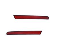 Feu Arrière Extérieur 2x Réflecteurs De Pare-chocs Rouges Super Lumineux LH RH Feux De Brouillard Arrière De Frein Arrière Pour Ford Pour Explorer 2011-2015 Style Européen(Red Lens)