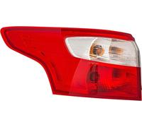 Feu arrière extérieur gauche Ampoule P21W HELLA pour Ford Focus III Turnier