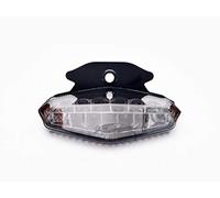 Feu arrière Feu arrière à LED + indicateurs de direction Compatible Ducati 2008-2009 Hypermotard 1100/1100S (gris)