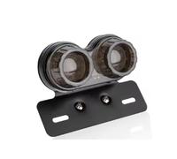 Feu arrière Feu Arrière De Frein À LED pour Moto, Lampe Clignotante, Feu Stop, Feu Arrière avec Éclairage De Plaque D'immatriculation, Clignotants
