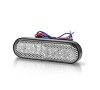 Feu Arrière Feu arrière de moto 24 LED réflecteur feu de freinage clignotant feu stop feu de croisement pour