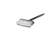 Feu Arrière Feu arrière de moto à LED 12 V feu de freinage arrière pour motos tout-terrain avec éclairage de plaque d'immatriculation et indicateur de signal