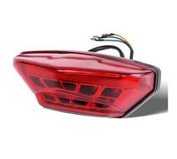 Feu Arrière Feu arrière de moto à LED, feu de freinage, feu de plaque d'immatriculation, feu de circulation diurne, feu de signalisation pour Bobber ATV