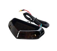 Feu Arrière Feu arrière universel pour moto 12 V, feux de stop, feux d'avertissement, éclairage de plaque d'immatriculation, accessoire automobile