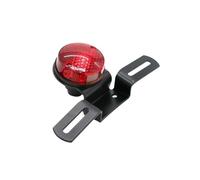 Feu Arrière Feu stop arrière rouge rétro pour moto avec support de plaque d'immatriculation pour pour Chopper pour Bobber