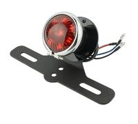 Feu arrière feu Stop feu arrière Feu arrière de Moto, feu Stop LED, adapté au Cadre Plaque d'immatriculation, Support, Kit