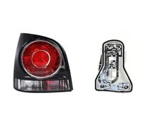 Feu Arrière Feu Stop Pour VW Pour Polo Berline Hatchback 2006-2010 Feu Arrière Et Support De Circuit Imprimé Ampoules Non Incluses Accessoires De Feu Arrière(Gauche 1)
