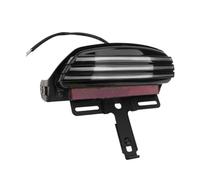 Feu arrière Feux de Garde-Boue arrière à Trois Barres pour Motos, Support de feu arrière de Frein LED Rouge pour Har&Ley Dyna Fat Bob Softail 2006 - 2015