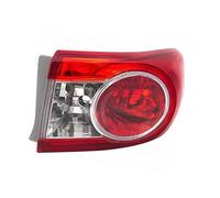 Feu Arrière Frein Arrière Couvercle Clignotant Arrière Extérieur Feu Arrière Sans Ampoule Accessoires Extérieurs Compatible Avec Toyota Pour Corolla 2011 2012 2013 8156002580(Right)
