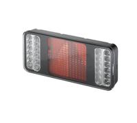 HELLA 2Vp 345 900-011 Feu Arrière - Coluna - Led - 24V