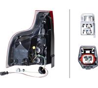Feu arrière gauche ampoule PY21W HELLA pour VOLVO Xc90 I (275)