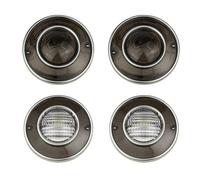 Feu Arrière Gauche Compatible Avec Chevy Pour Corvette C3 1975 1976 1977 1978 1979 Feu Arrière De Voiture Feu De Freinage Arrière De Secours Sans Ampoule(Smoked)