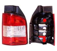 Feu arrière gauche rouge et blanc pour VOLKSWAGEN Transporter T5 avec double portes (2003-2015)