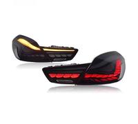 Feu arrière halogène Compatible Avec BMW Pour Série 6 F06 2010-2016 Feux Arrière De Voiture Feux Circulation Diurnes Clignotants Dynamiques Avertissement Lampe De Freinage(Smoked)