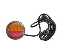 HELLA Feu arrière 2SD 959 010-401 LED 24V montage vissé Jaune/Rouge Gauche/Droite câble 2500 mm