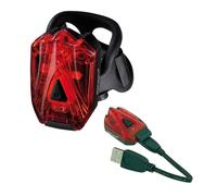 Infini Lava Rear Light Rouge Black / Red
