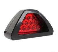 Feu Arrière LED 12 Puces 12V pour camion Feu Arrière LED 12 Puces | 12 diodes lumineuses, design triangle sport, tension 12V DC, pour couleur vif, coque noire robuste